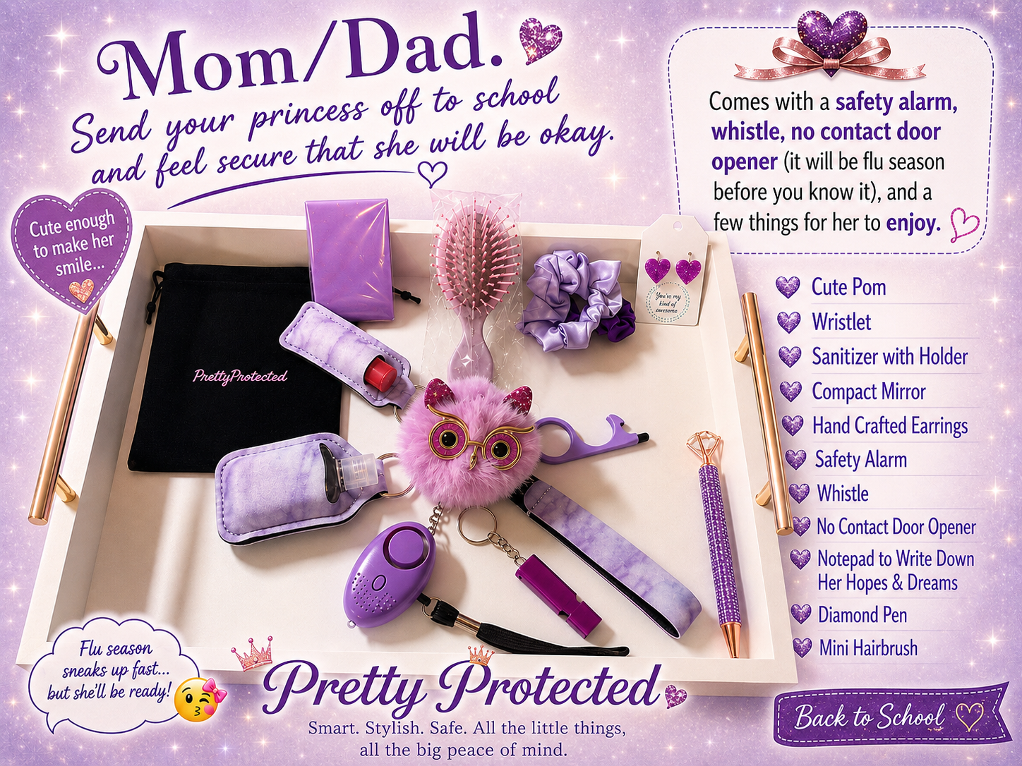 Purple Back to School