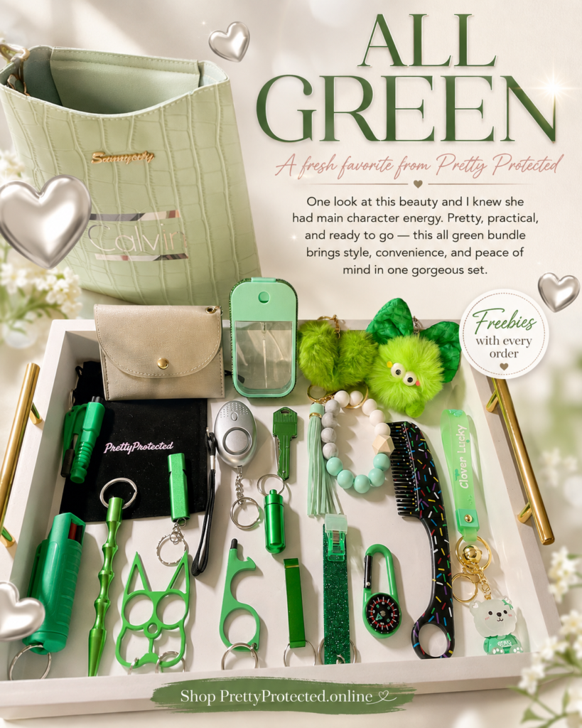 Green No Stun Gun with Small Bag